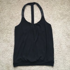 Express Sequin T-Strap Tank